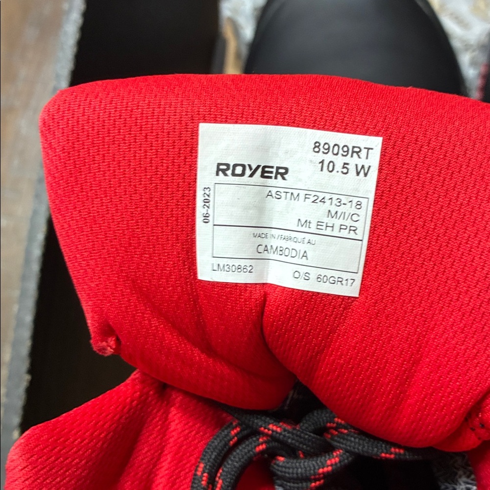 Royer Men’s Revolt Interguard Work Boots - Picture 8 of 11